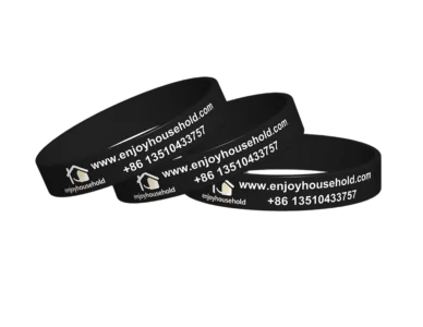 Promotional silicone bands
