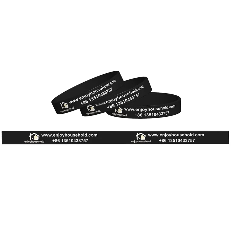 Promotional silicone bands