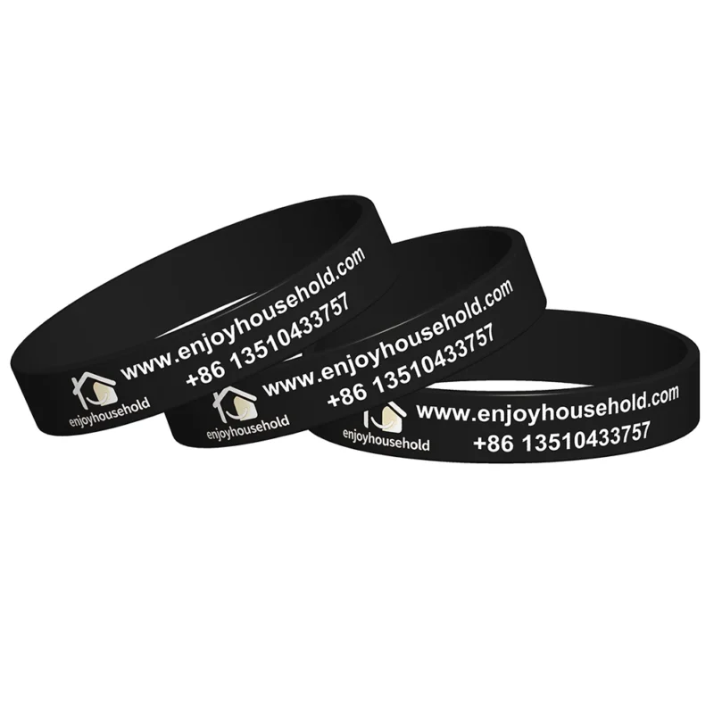 Promotional silicone bands