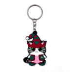 PVC Rubber Keychain