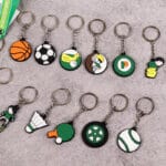 PVC Rubber Keychain