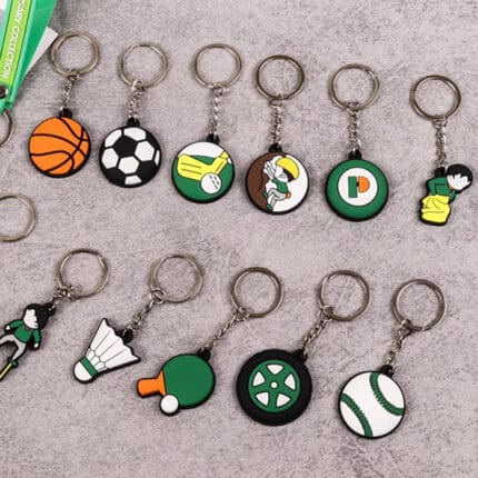 PVC Rubber Keychain
