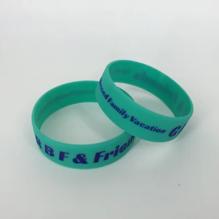 Promotional silicone bands