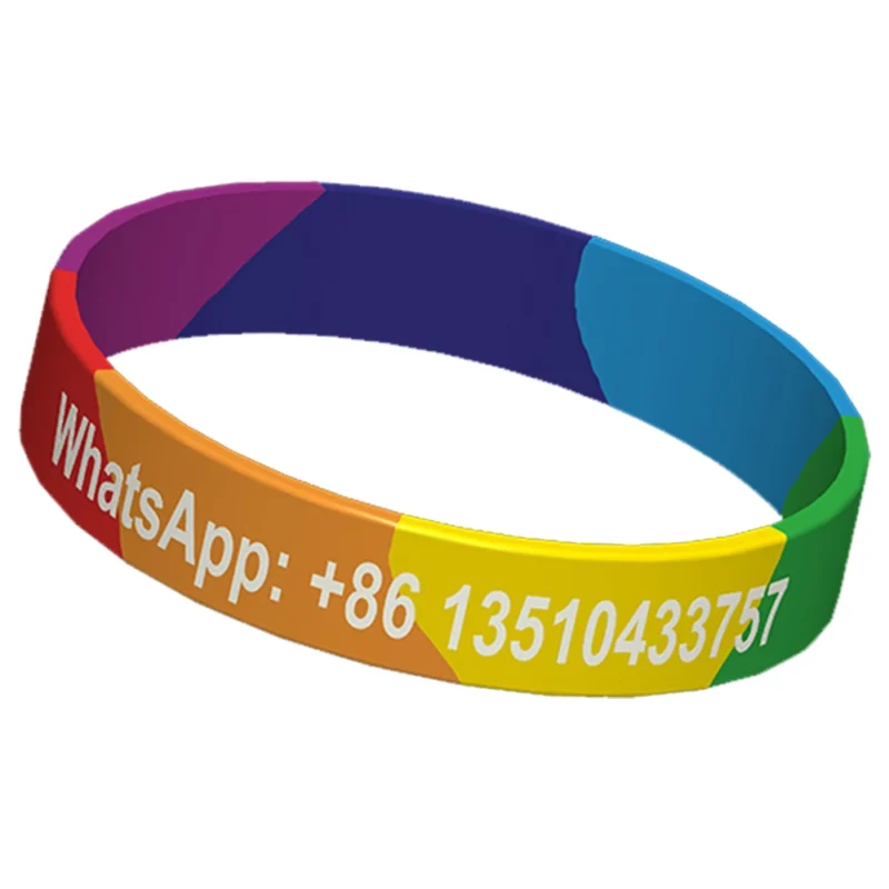 Promotional silicone bands
