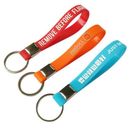 Silicone Wristband Keychain