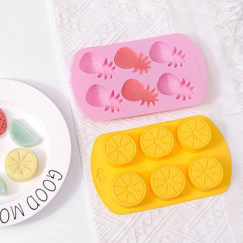 Silicone fruit shape Ice cubes 