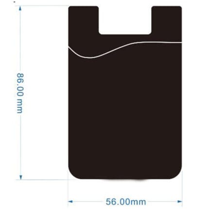 silicone credit card sticker