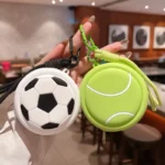 Sports Ball Silicone Earphone Holder