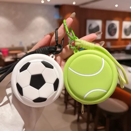 Sports Ball Silicone Earphone Holder
