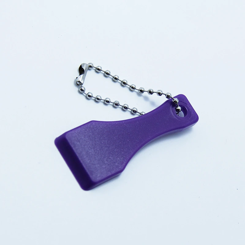 Plastic Scraper Keychain
