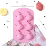 Silicone pineapple shape Ice cubes