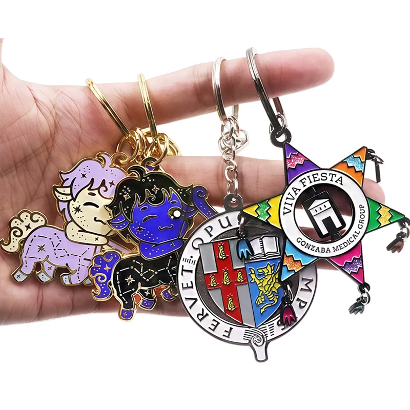 zinc alloy keychains 