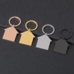 Custom Keyring-house Shape