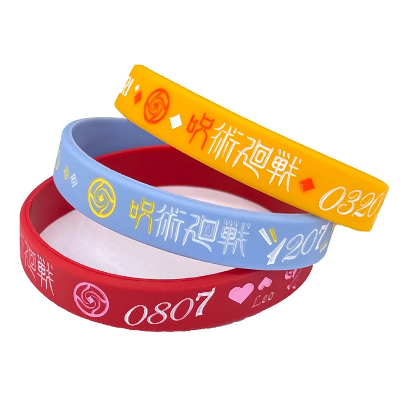 Silicone wristbands with logo