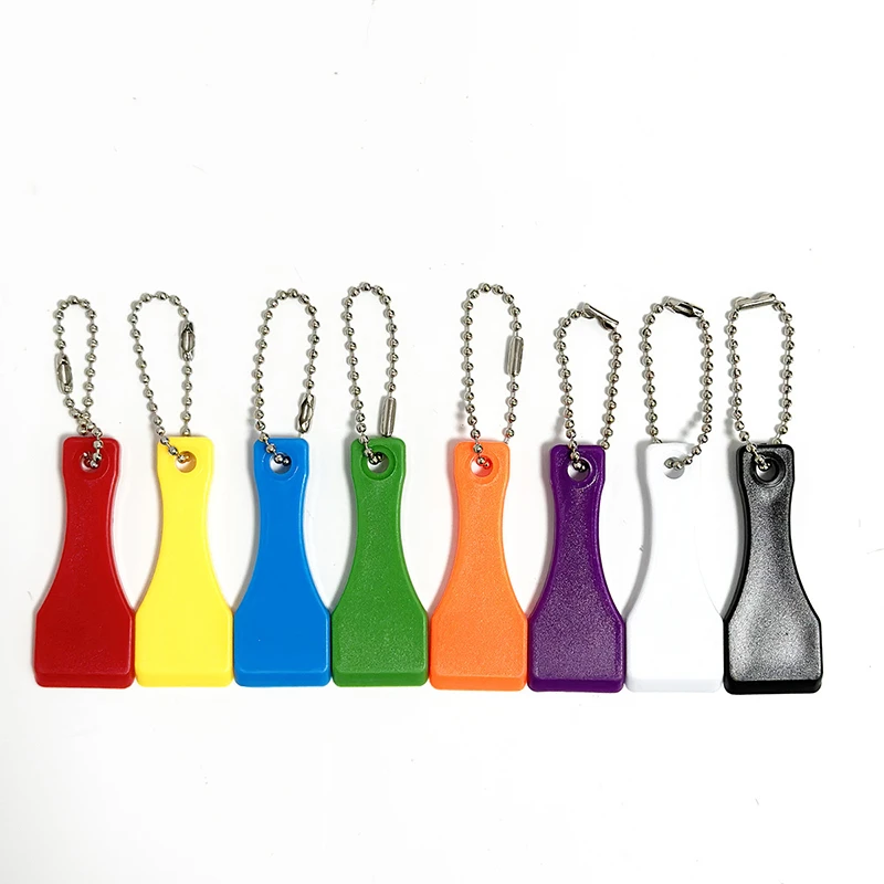 Plastic Scraper Keychain