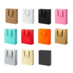 clothes bags foil logo