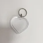 Acrylic heart Keychains