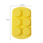 orange shape silicone Ice mold