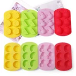 strawberry shape silicone Ice box