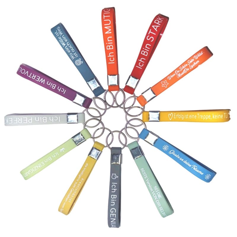 Classic Loop Custom Keychains