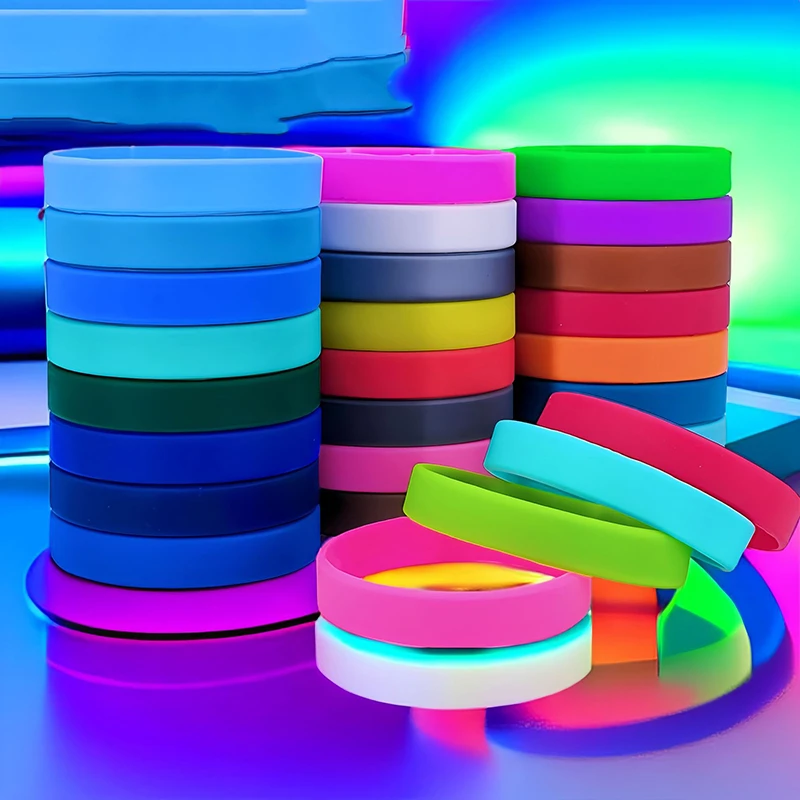 Silicone wristbands with logo