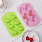 strawberry shape silicone Ice box