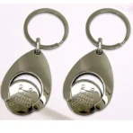 Customised Trolley Coin keyholder