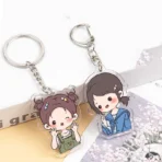 clear Acrylic Keyrings