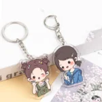 clear Acrylic Keyrings