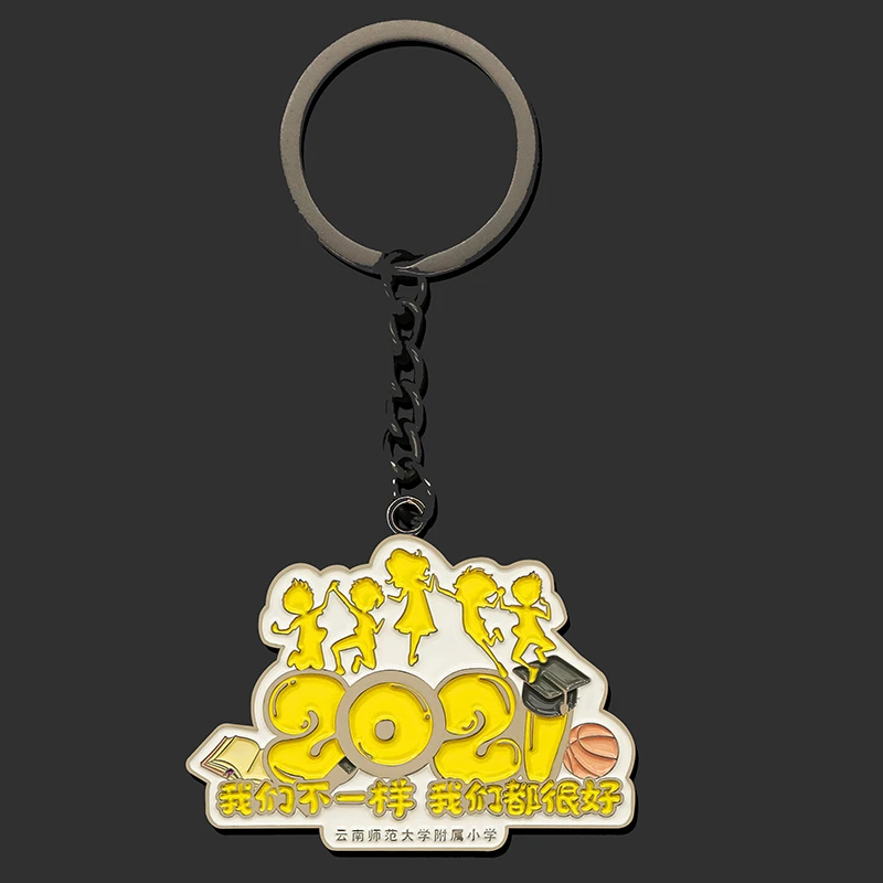 zinc alloy keychains 