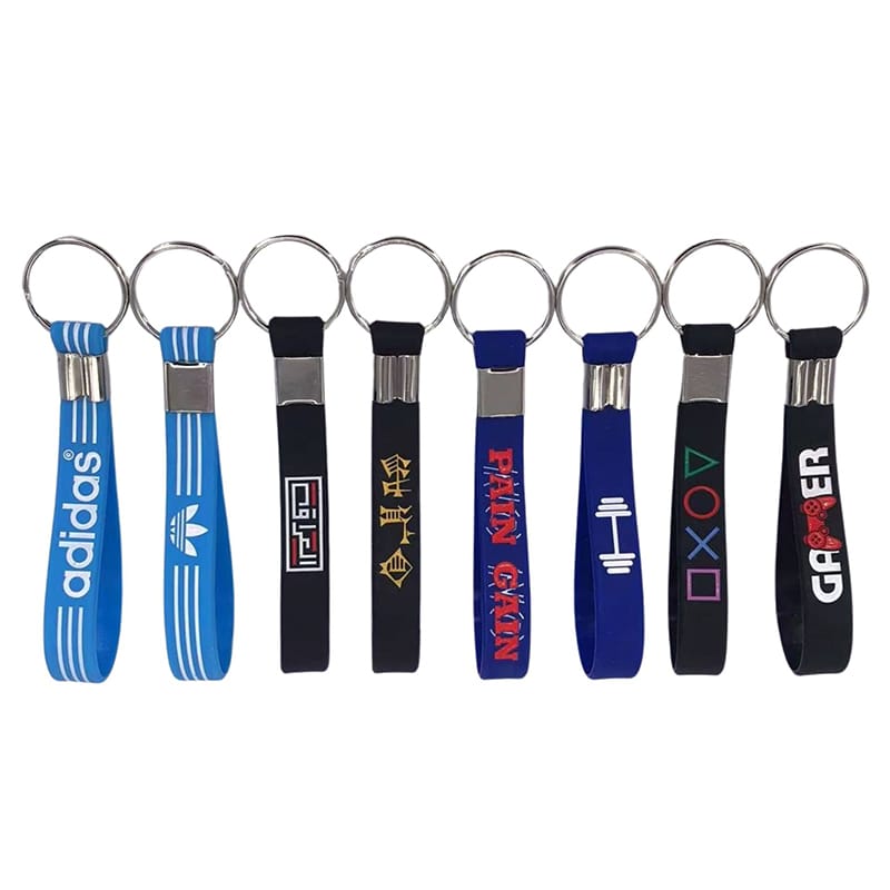 Classic Loop Custom Keychains