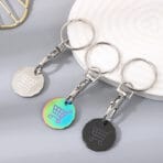 Coin Keychain Zinc Alloy