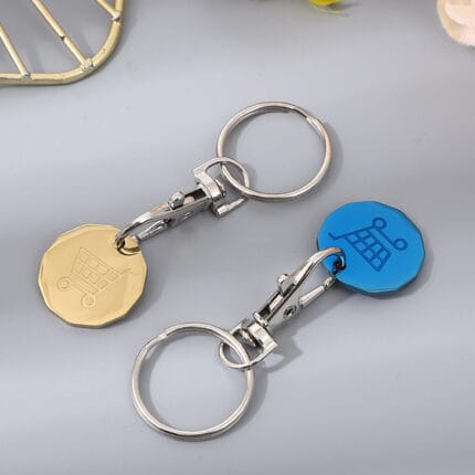 Shopping Trolleys Keychain