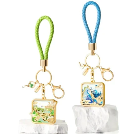 Zinc Alloy Made Plating Key Chain