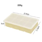 Silicone 4-Cube Ice Mold top quality food grade silicone durable material made design and sample free Model No. ENJOYHOUSE-203 - Image 4