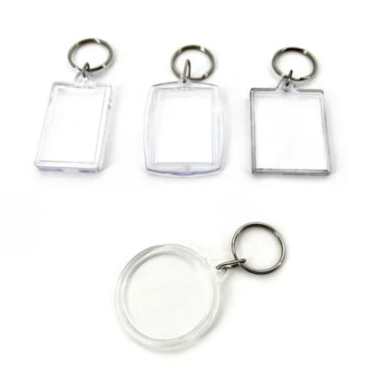 2 Inch Acrylic Keychain Blanks