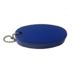 Oval Float PU Keychain