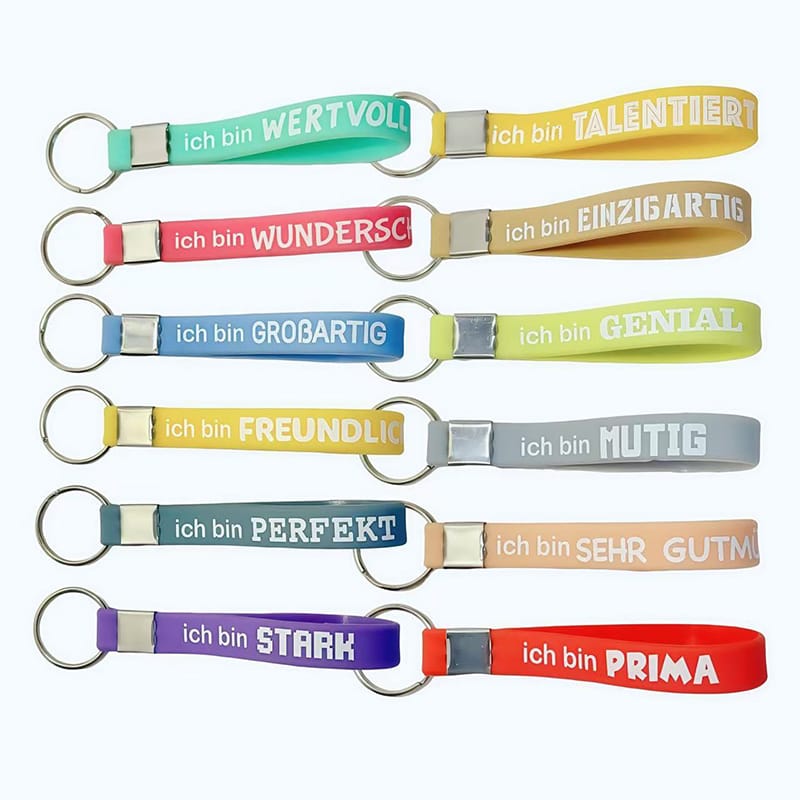 Classic Loop Custom Keychains