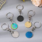 Shopping Token Coin Keychain