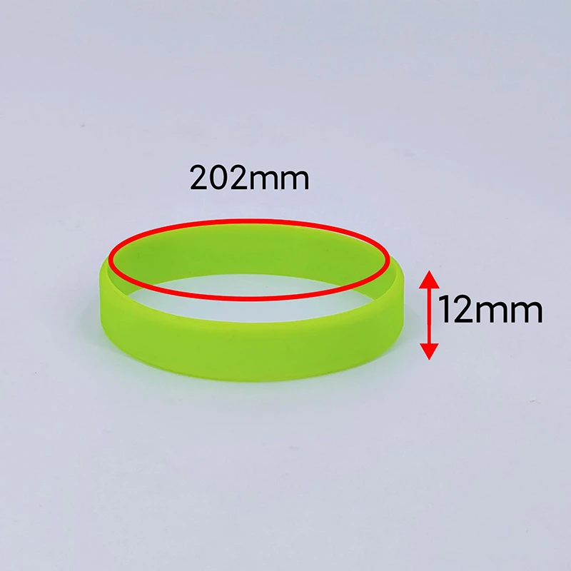 Silicone wristbands with logo