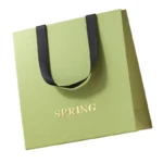 clothes bags foil logo