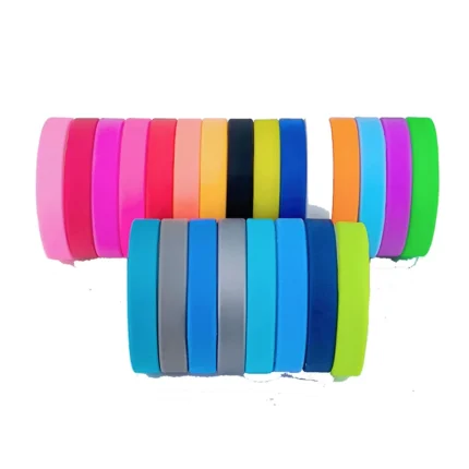 clear colors wristbands