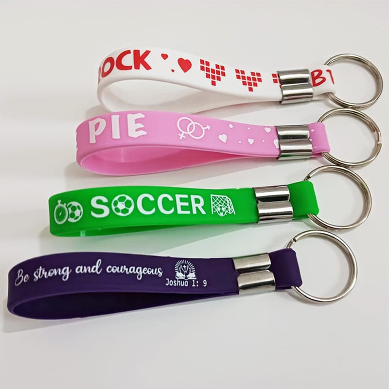 Classic Loop Custom Keychains