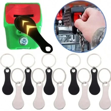 Trolley Coin Keychain