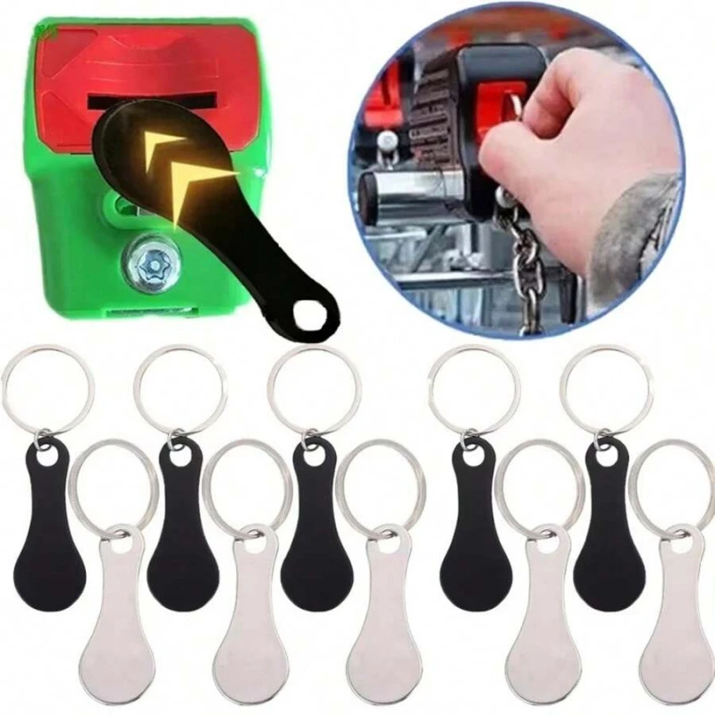 cart Coin with keyring