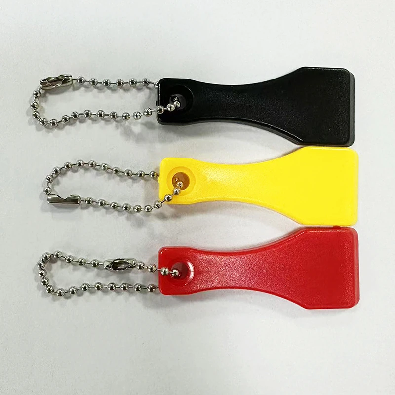 Plastic Scraper Keychain