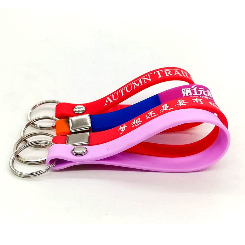 Classic Loop Custom Keychains