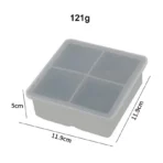 silicone Ice Cube with lid top quality food grade silicone durable material made design and sample free Model No. ENJOYHOUSE-205 - Image 4