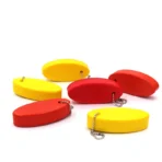 PU floating keychain