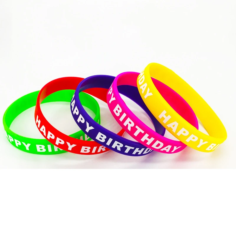 Silicone wristbands with logo